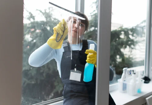 Nettoyage de vitres intérieures et extérieures à Manthelan